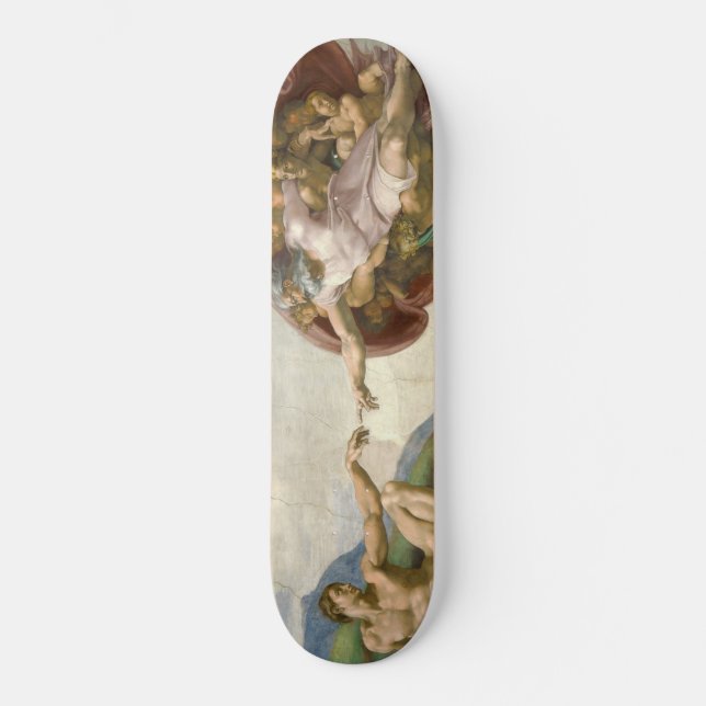 The Creation of Adam Skateboard (Vorderseite)