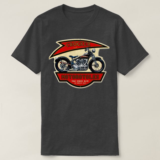 The Crocker Motorcycles 1346  T-Shirt (Design vorne)