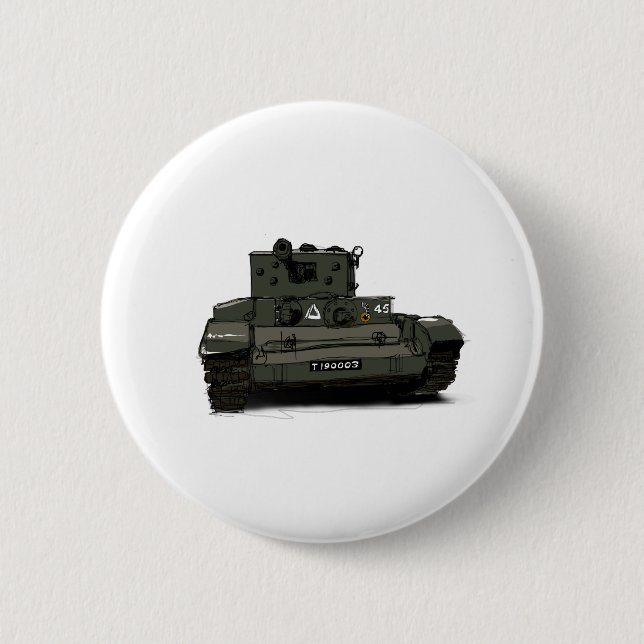 The Cromwell Cruiser Tank Button (Vorderseite)