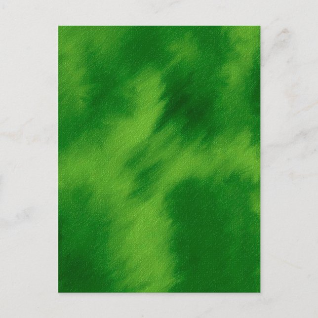 The cross and the green of the forest postkarte (Vorderseite)