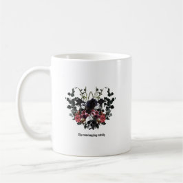 The Crow Laughing Awfully Kaffeetasse