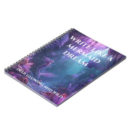 The Crystal Cave of the Mermaid Notizblock