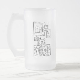 The Cure Mattglas Bierglas