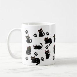 The Cutest Black Cat Mug Gift for Cat Lovers Kaffeetasse