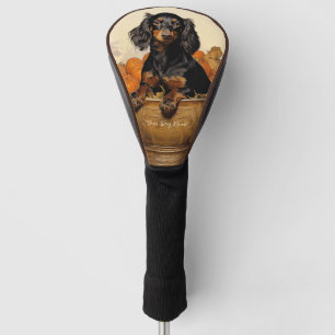 The Dackel Dog 003 - Odessa Leyendecker Golf Headcover