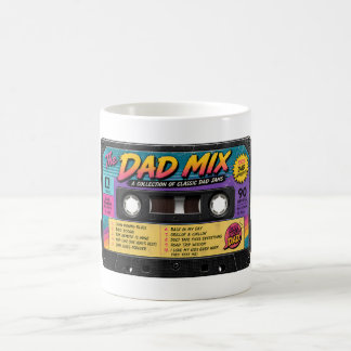 The Dad Mix Retro 80er Kassettenband Kaffeetasse