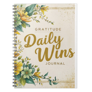 The Daily Wins-Gratitude Journal Notizblock