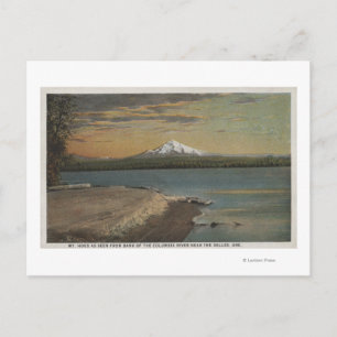 The Dalles, Oregon - Mt. Hood von Columbia Rive Postkarte