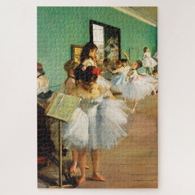 The Dance Class (1874) von Edgar Degas (Vertikal)