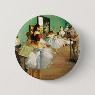 The Dance Class (1874) von Edgar Degas Button