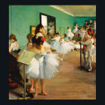 The Dance Class (1874) von Edgar Degas Poster<br><div class="desc">Die Tanzklasse (1874) von Edgar Degas.</div>