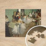 The Dance Class | Edgar Degas<br><div class="desc">The Dance Class (1874) by French artist Edgar Degas. Original fine art painting is an oil on canvas depicting a dance class set in a rehearsal room in the old Paris Opéra. 

Use the design tools to add custom text or personalize the image.</div>