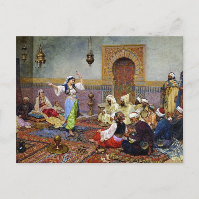 The Dance (harem girl) ~ Postkarte (Vorderseite)