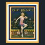 The Dance Magazine 1920's Art Deco Poster 16 x 20<br><div class="desc">Art Deco Cover for "The Dance Magazine"  1920's.  Poster measures 16 x 20</div>