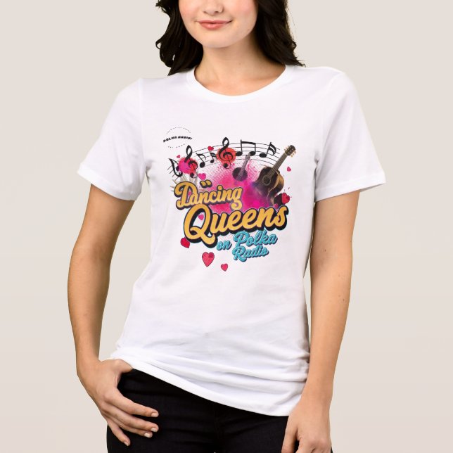 The Dancing Queens T-Shirt Tri-Blend Shirt (Vorderseite)