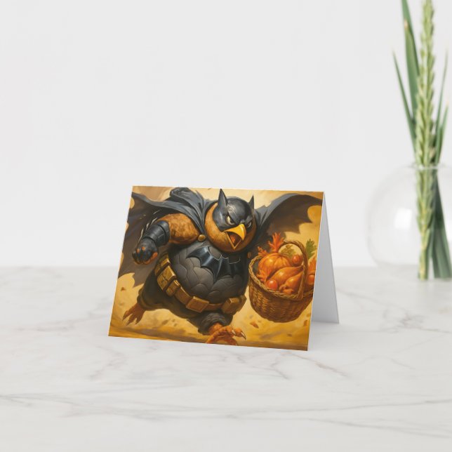 The Dark Turkey Dankeskarte (Vorderseite)