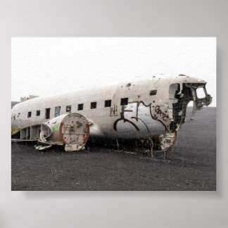 The DC9 plane wreck Poster