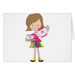 Thé de petite fille