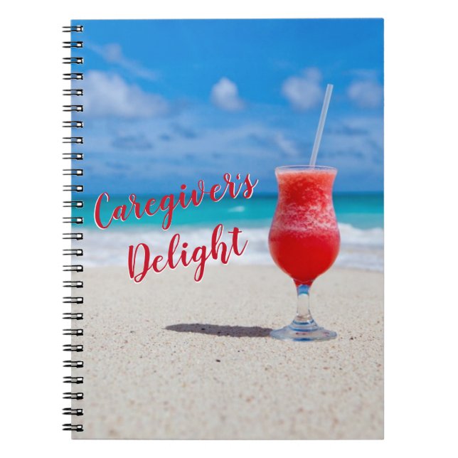 The Delight Spiral Foto Notebook Notizblock (Vorderseite)
