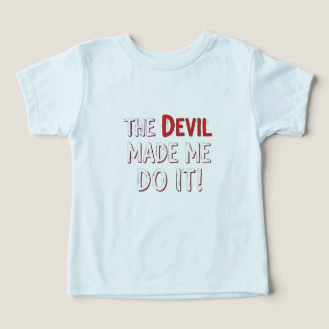 The Devil Made Me Do It! (Design Recto)