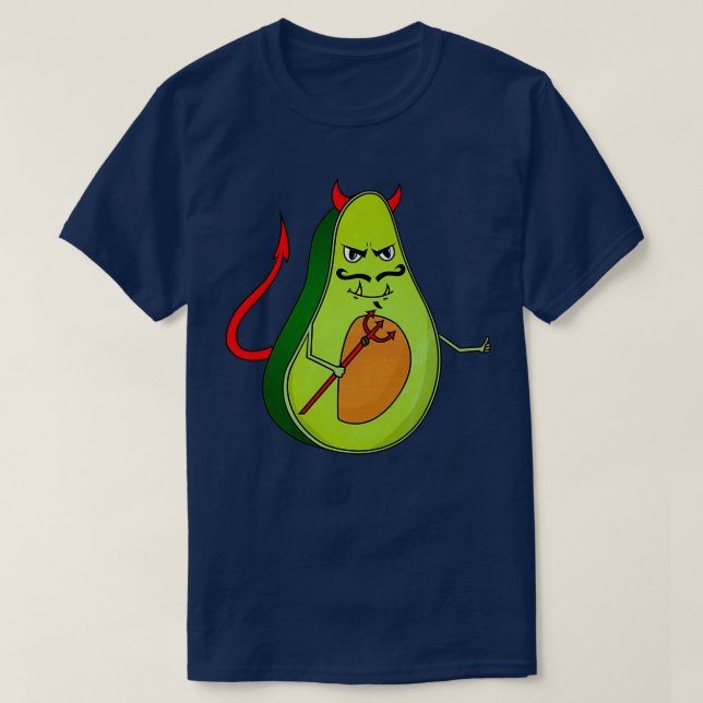 The Devils Advocate Advocado T-Shirt (Design vorne)