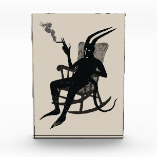 The Devil's Break - Dark Spaß Wall Art Fotoblock