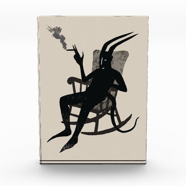The Devil's Break - Dark Spaß Wall Art Fotoblock (Vorderseite)