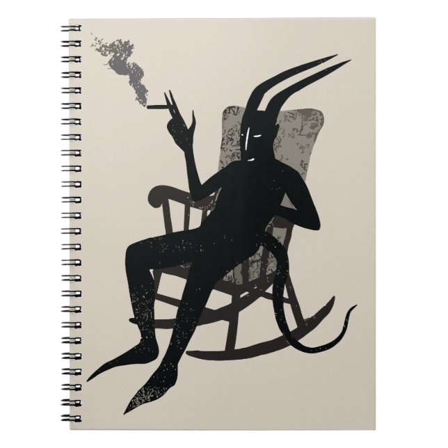 The Devil's Break - Dark Spaß Wall Art Notizblock (Vorderseite)