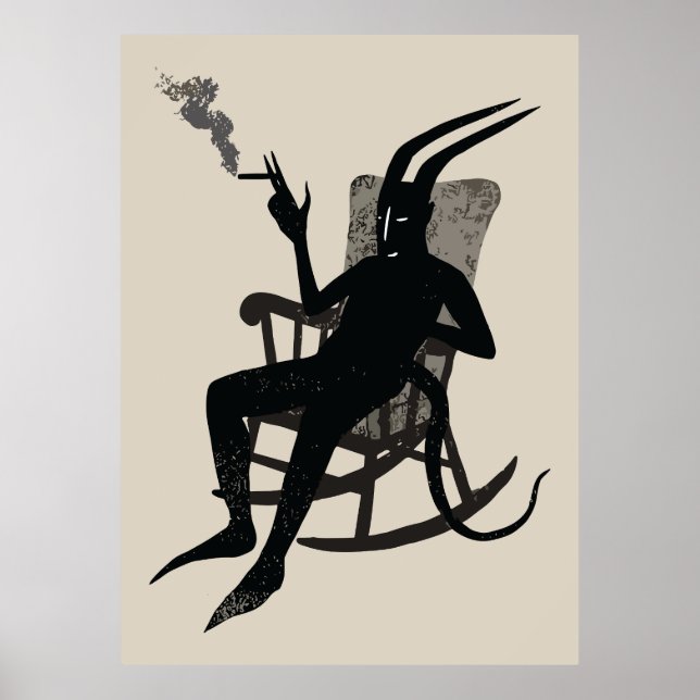 The Devil's Break - Dark Spaß Wall Art Poster (Vorne)