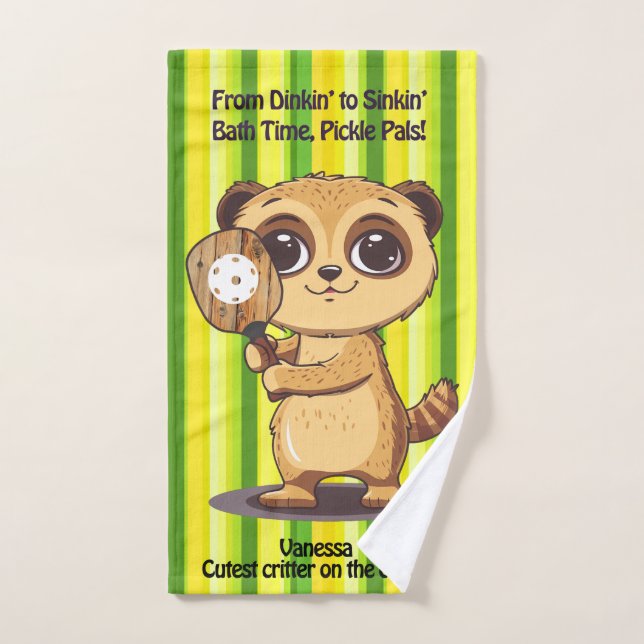 The Dinkin’ Stinkin’ Scrubkat! Handtuch (Handtuch)