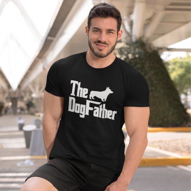 The Dogfather Corgi Funny Corgi Lovers T-Shirt (Von Creator hochgeladen)