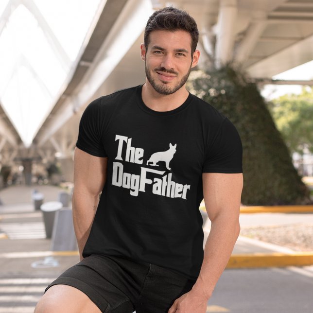 The Dogfather German Shepherd Funny T-Shirt (Von Creator hochgeladen)