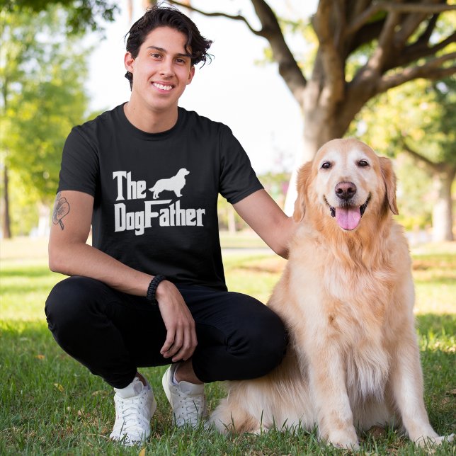 The Dogfather Golden Retriever Funny Golden T-Shirt (Von Creator hochgeladen)