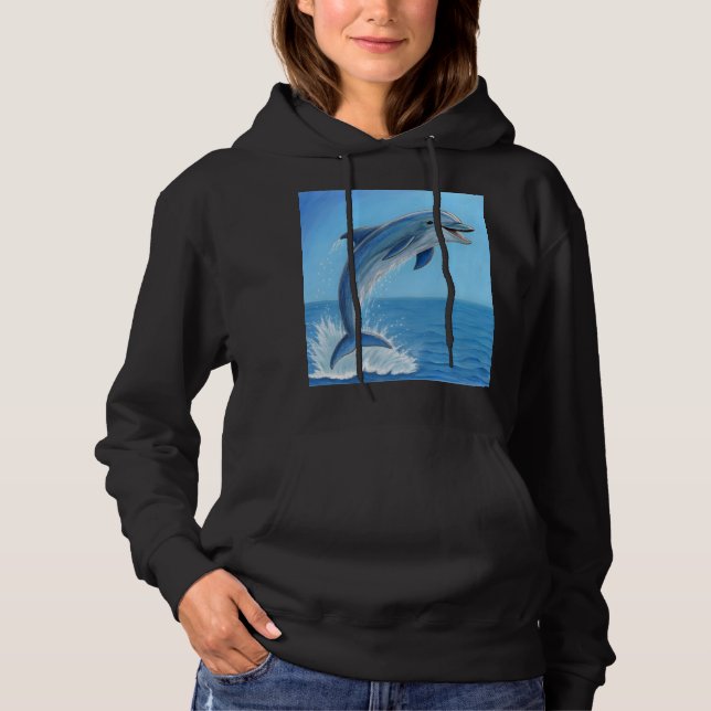 The Dolphin’s Silent Dance Hoodie (Vorderseite)