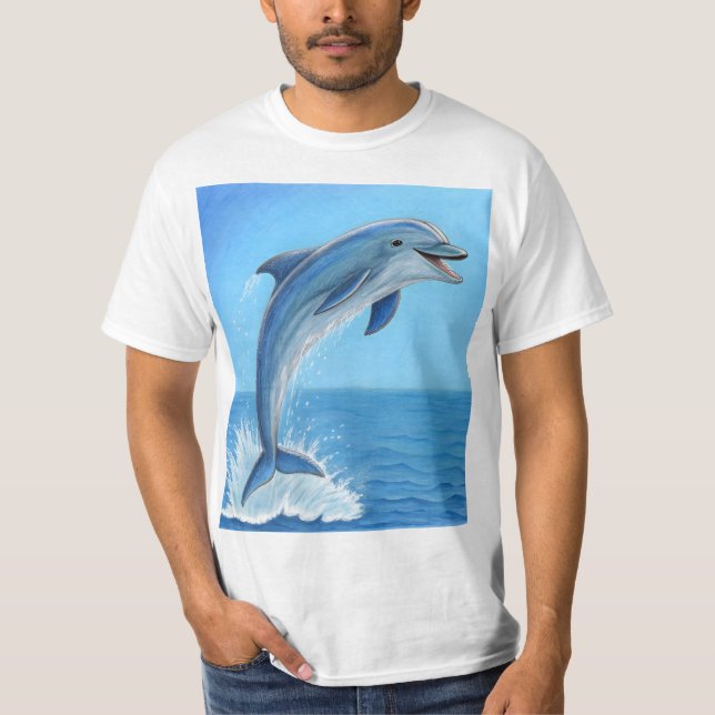 The Dolphin’s Silent Dance T-Shirt (Vorderseite)