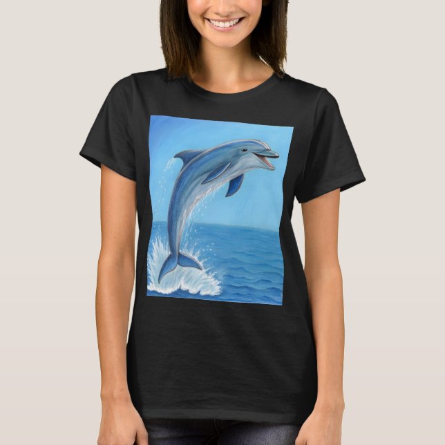 The Dolphin’s Silent Dance T-Shirt (Vorderseite)