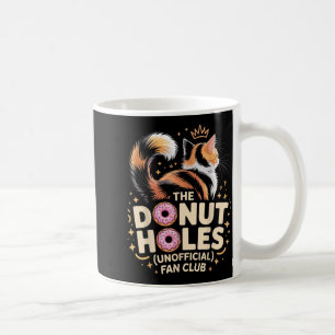 The Donut Holes Fan Club Lustiges Katzen-Meme-Donu Kaffeetasse