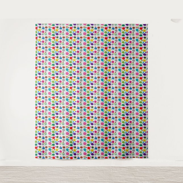 the dots paint wandteppich (Vorderseite)