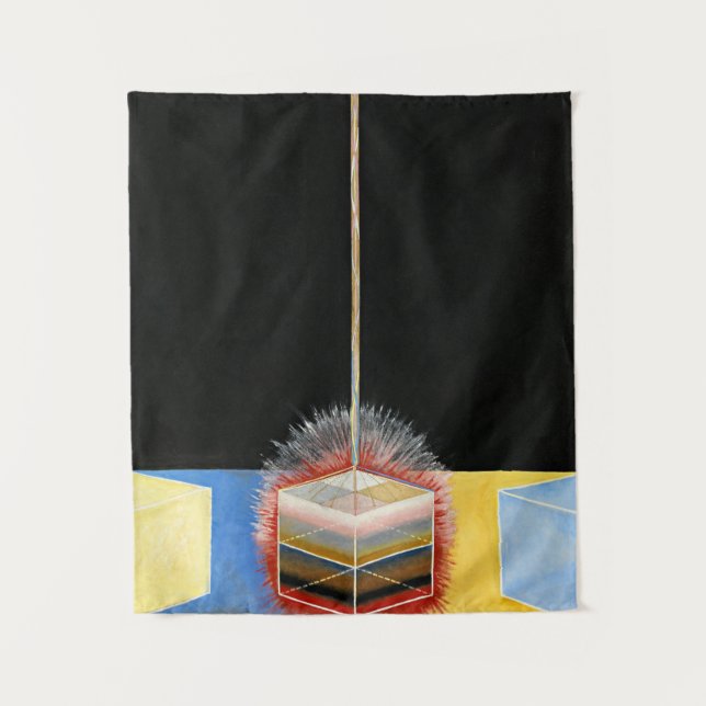 The Dove, 1915 von Hilma af Klint Wandteppich (Vorderseite)