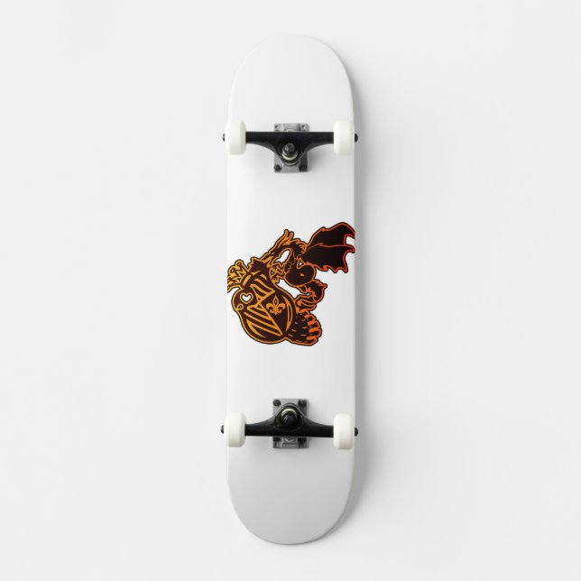 The_Dragon_Strikes Skateboard (Vorderseite)