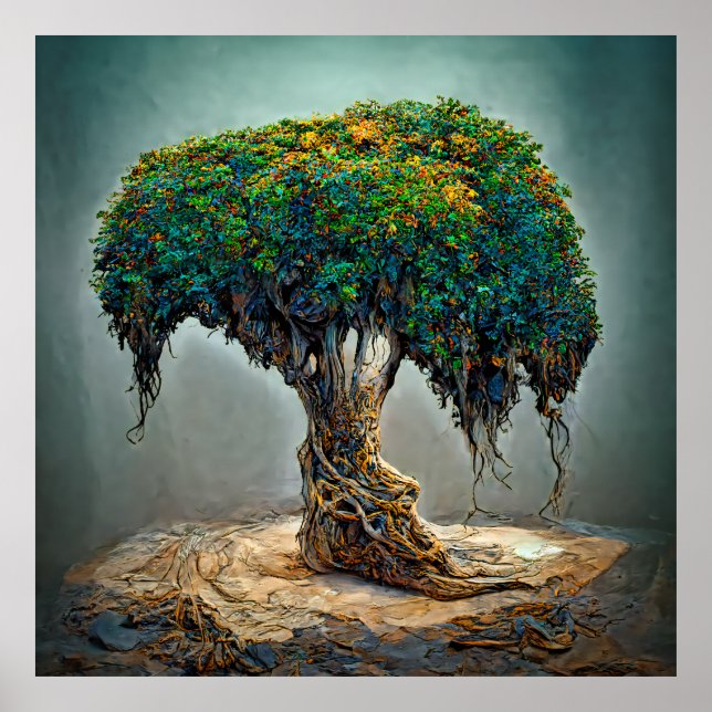 The Dream tree in Illustration Poster (Vorne)