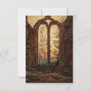 The Dreamer Card (von Caspar David Friedrich)