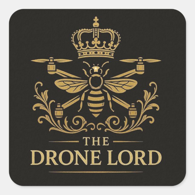 The Drone Lord Lux Sticker (Vorderseite)