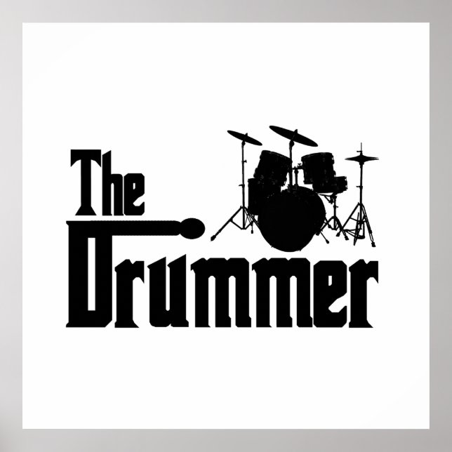 The Drummer Poster (Vorne)
