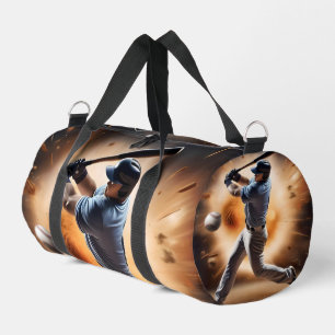"The Dust Cloud Showdown: A Pitcher's Fury" Duffle Bag