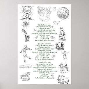 The Earth Keeps Turning On Poster