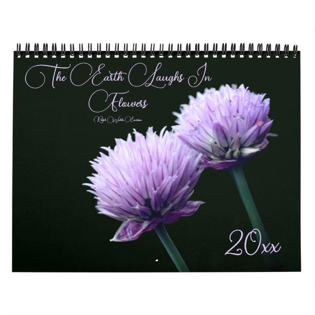 The Earth Laughs In Flowers  Kalender (Titelbild)