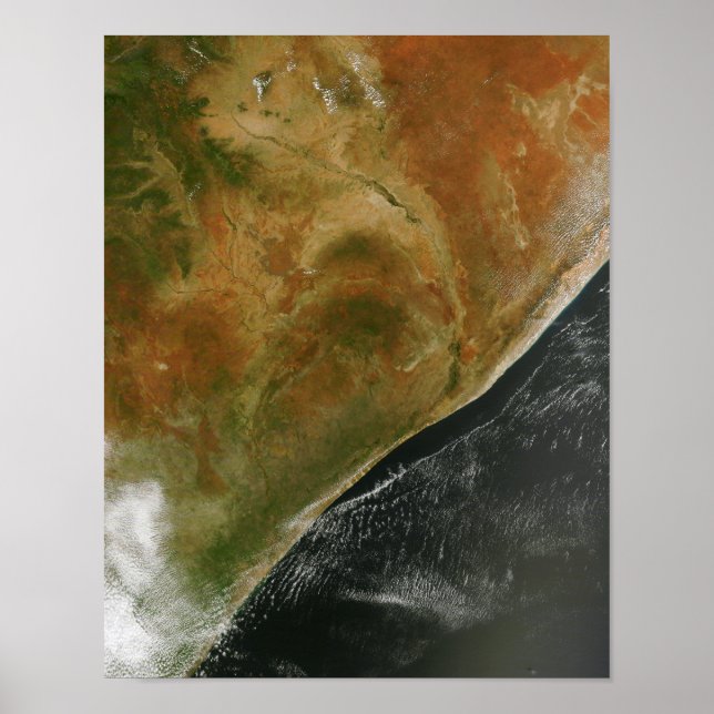 The East African nations Poster (Vorne)