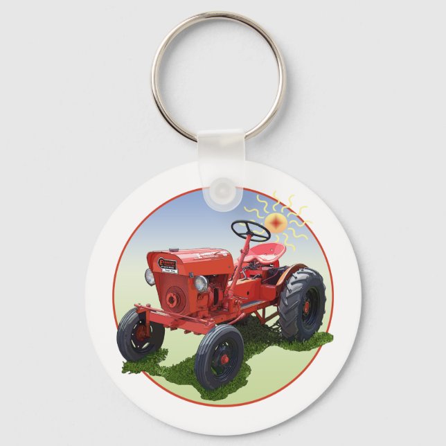 The Economy Tractor Schlüsselanhänger (Vorderseite)