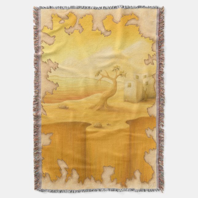 "The Edge of the World" Erlebnismotiv Malerei Decke (Vorderseite Vertikal)